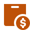 Icon showing a clipboard and dollar sign