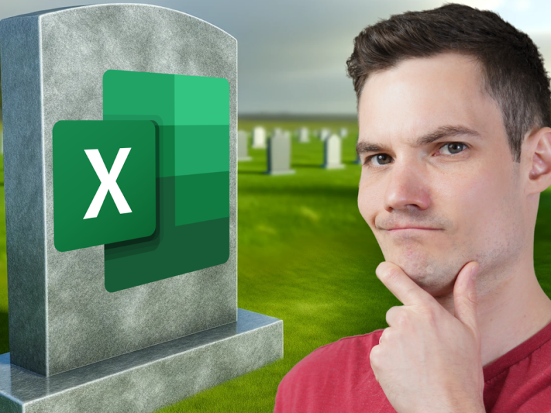 Is Excel Dead? Meet the ChatGPT Data Analyst.